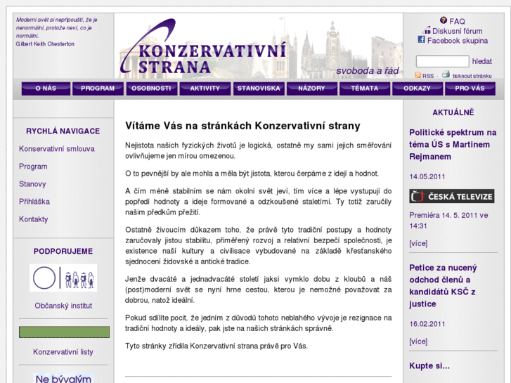 www.konzervativnistrana.cz