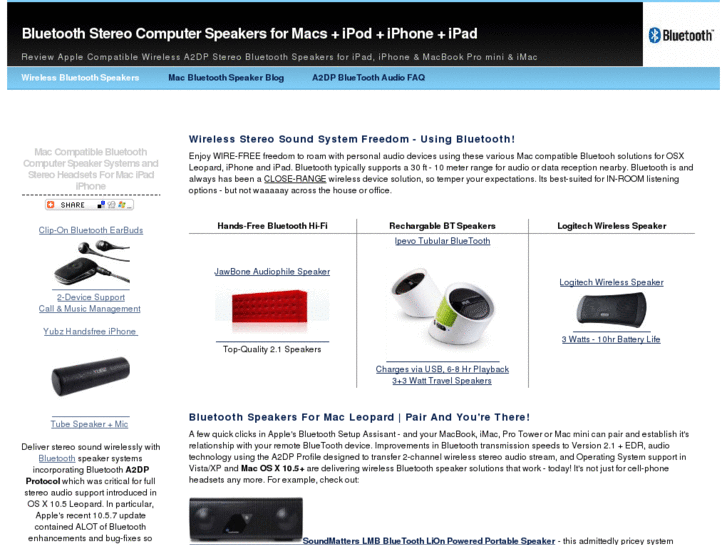 www.mac-bluetooth-speakers.com