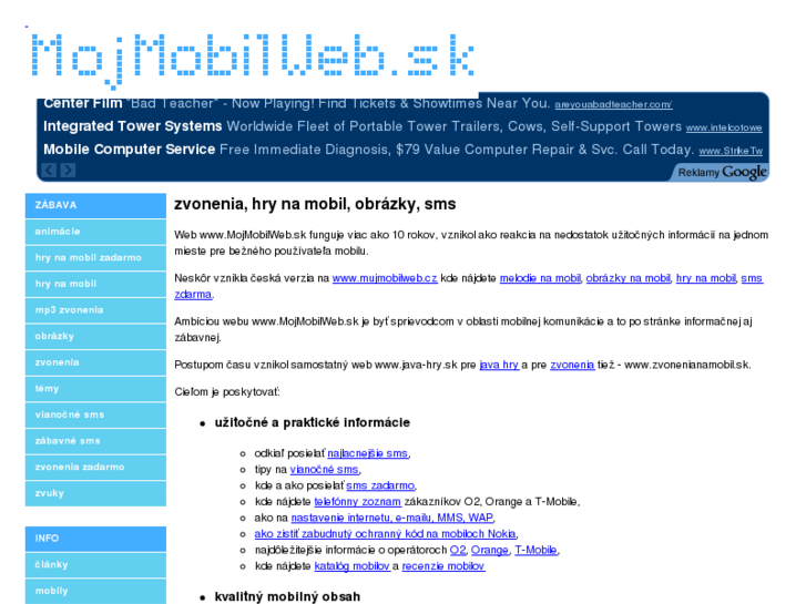 www.mojmobilweb.sk