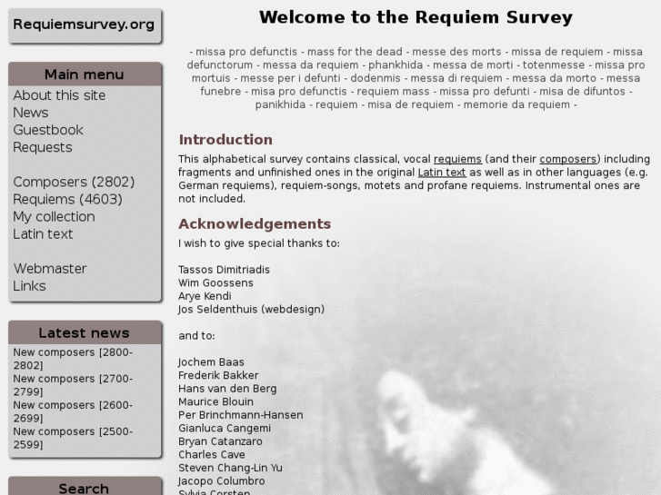 www.requiemsurvey.org