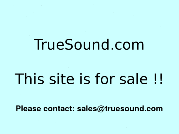 www.truesound.com