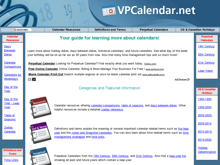 www.vpcalendar.net