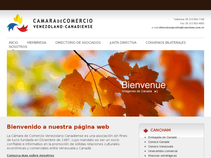 www.cancham.com.ve