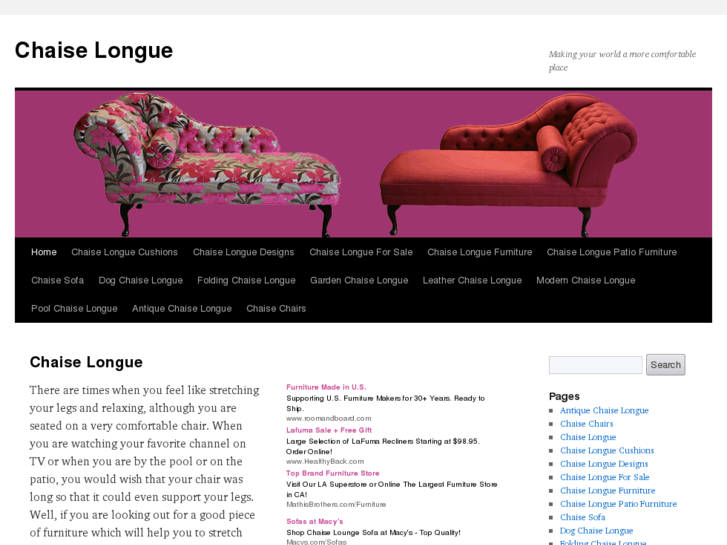 www.chaise-longue.org.uk