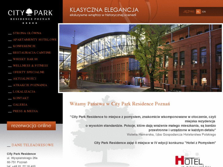 www.cityparkresidence.com.pl