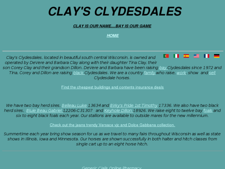 www.claysclydesdales.com