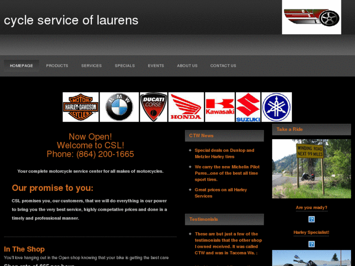 www.cycleservicelaurens.com