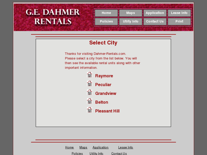 www.dahmer-rentals.com