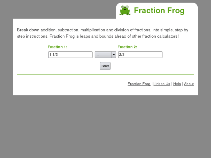 www.fractionfrog.com