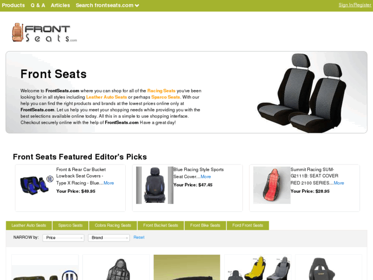 www.frontseats.com