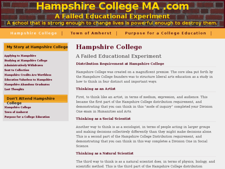 www.hampshirecollegema.com