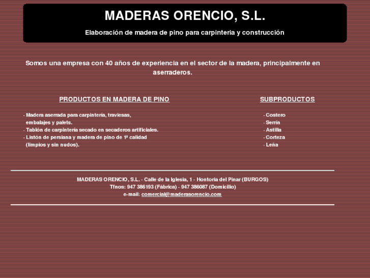 www.maderasorencio.com