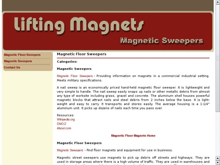 www.magneticsweepers.biz