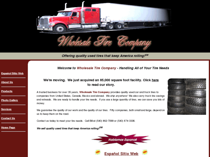 www.wesellusedtrucktires.com