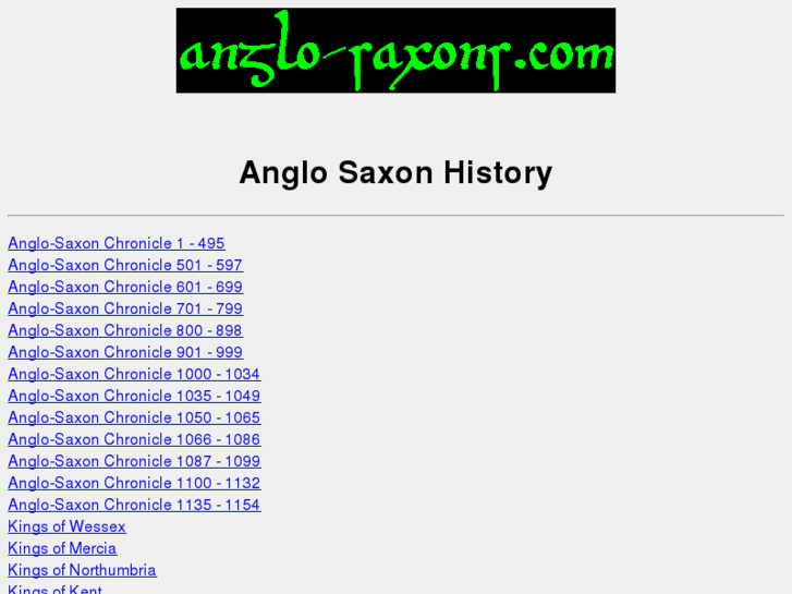 www.anglo-saxons.com