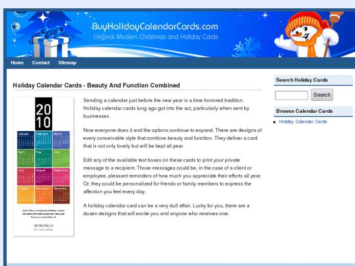 www.buyholidaycalendarcards.com