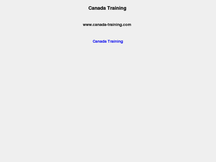 www.canada-training.com