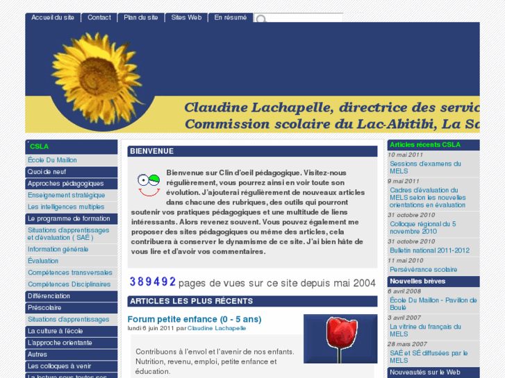 www.clindoeilpedagogique.net