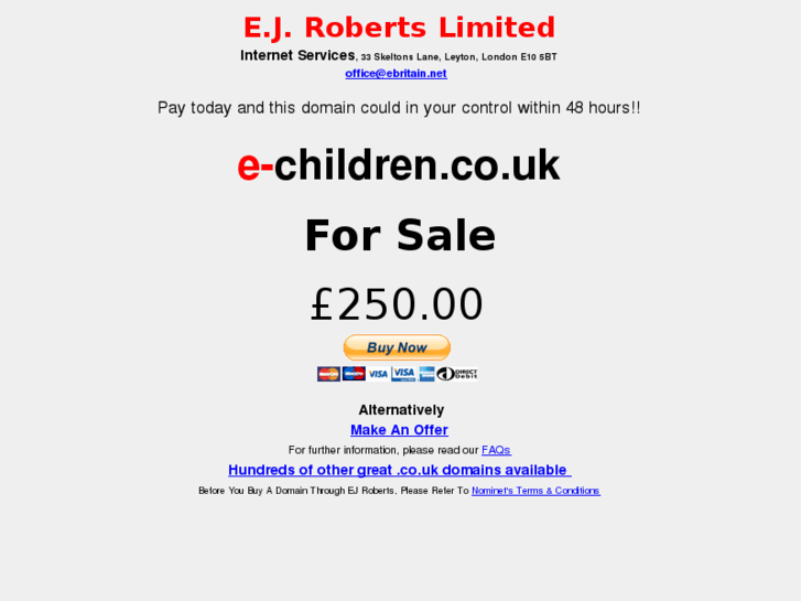 www.e-children.co.uk
