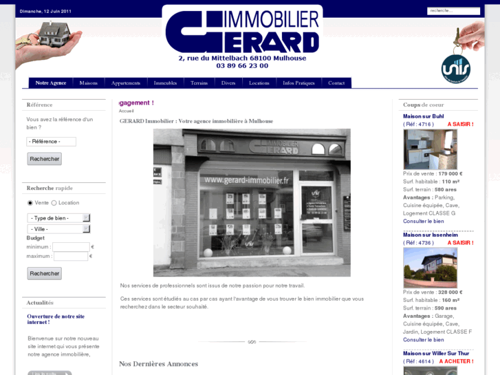 www.gerard-immobilier.com