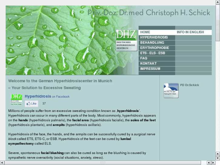 www.hyperhidrosis-germany.com