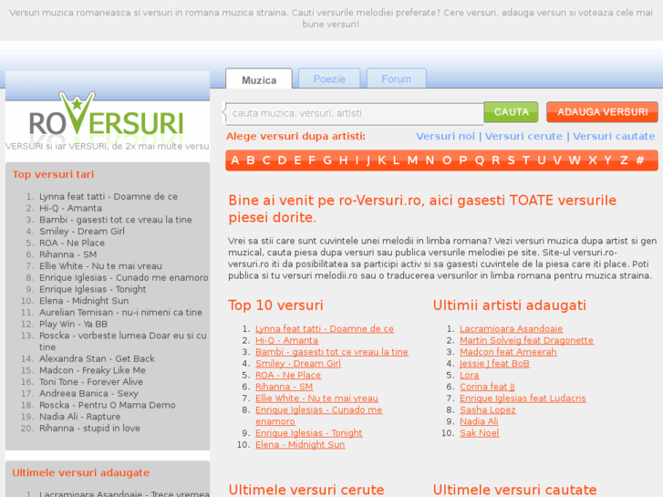 www.ro-versuri.ro