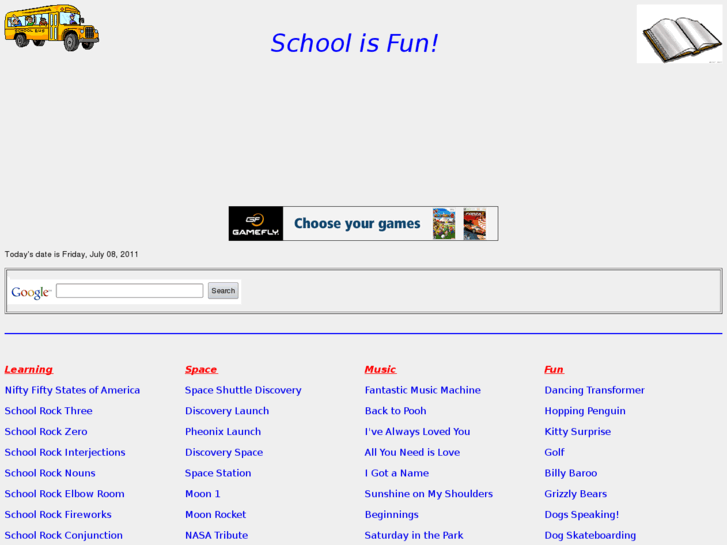 www.schoolisfun.net