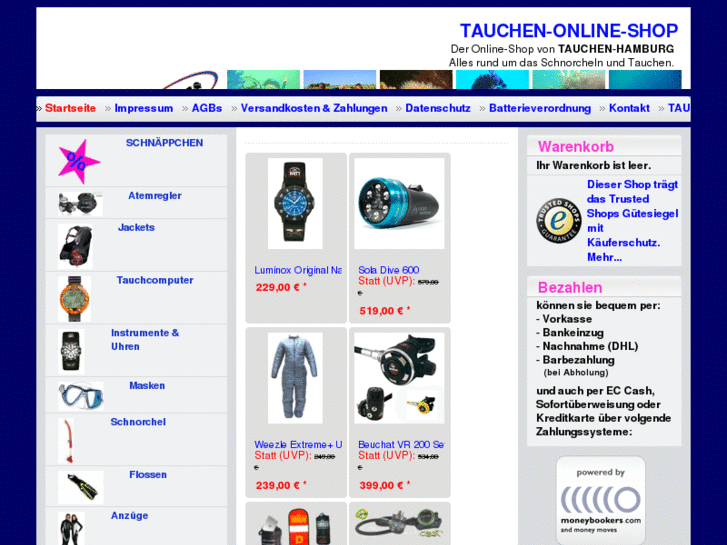 www.tauchen-online-shop.com