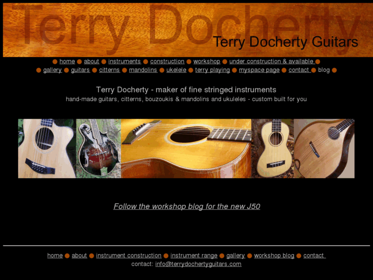 www.terrydochertyguitars.com