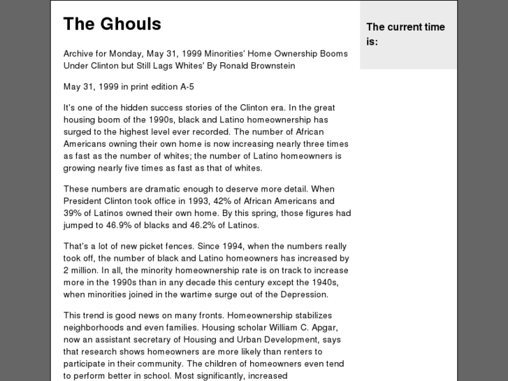 www.theghouls.org