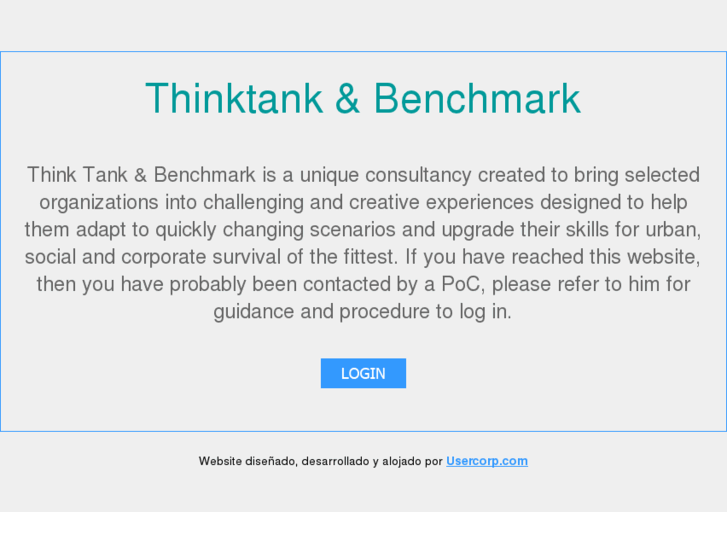 www.thinktankandbenchmark.com