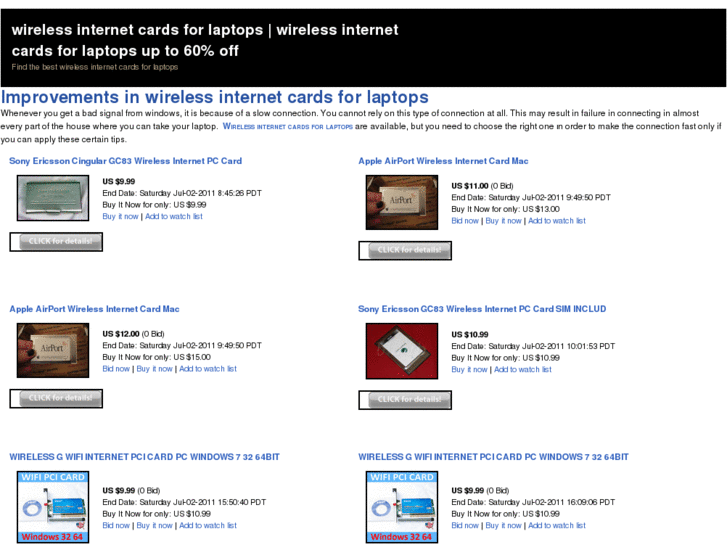 www.wirelessinternetcardsforlaptops.net