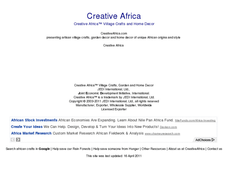 www.creativeafrica.com