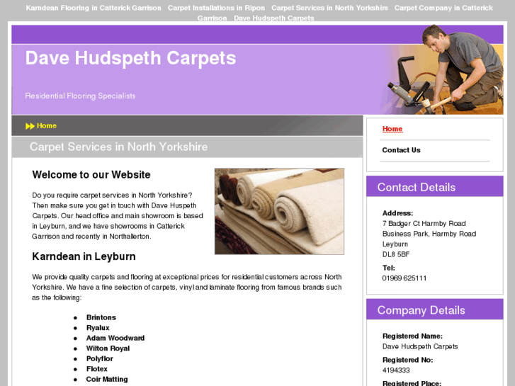 www.davehudspethcarpets.com