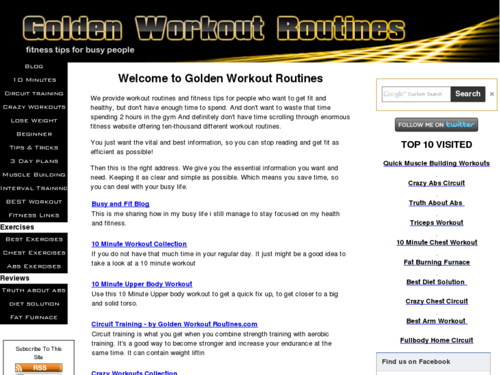 www.goldenworkoutroutines.com