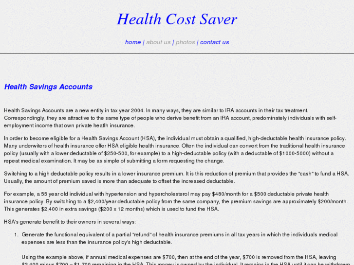 www.healthcostsaver.com