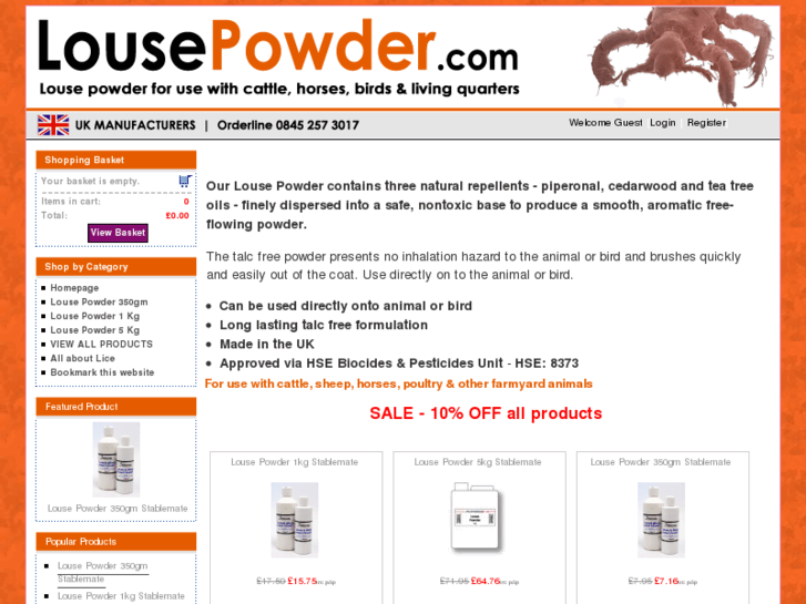 www.lousepowder.com