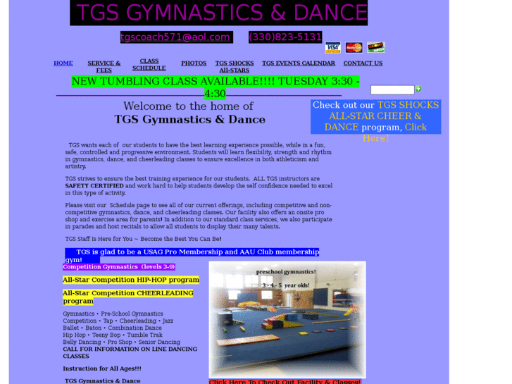 www.tgsgymnastics.com