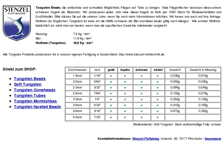 www.tungsten-beads.de