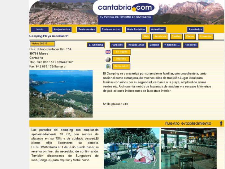 www.campingplayaarenillas.com
