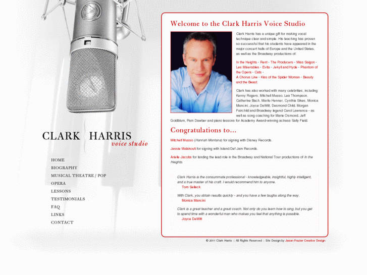 www.clarkharrismusic.com