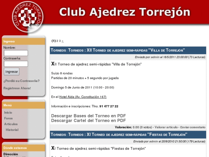 www.clubajedreztorrejon.com