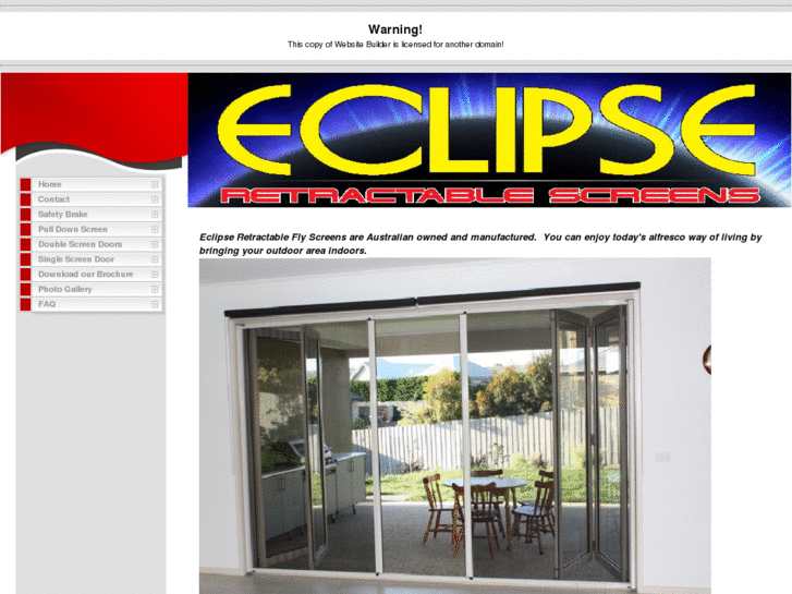 www.eclipseretractablescreens.com