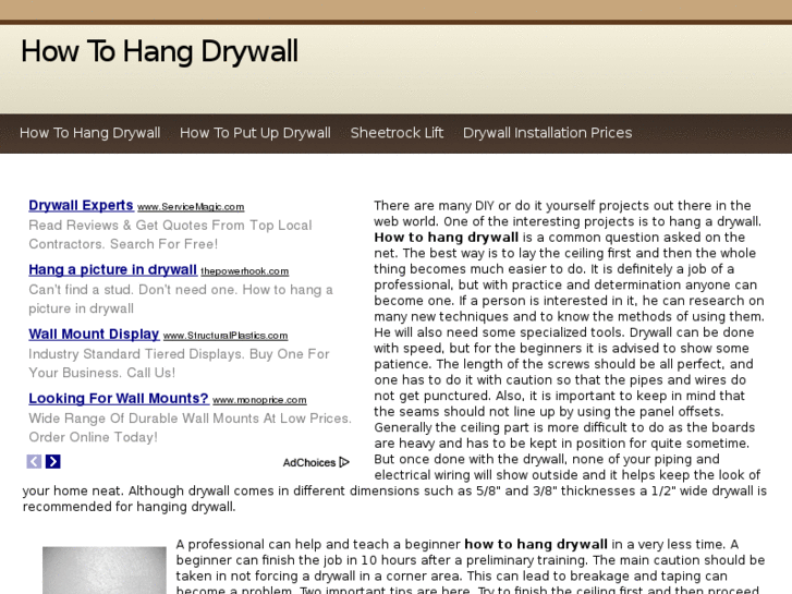 www.howtohangdrywall.info