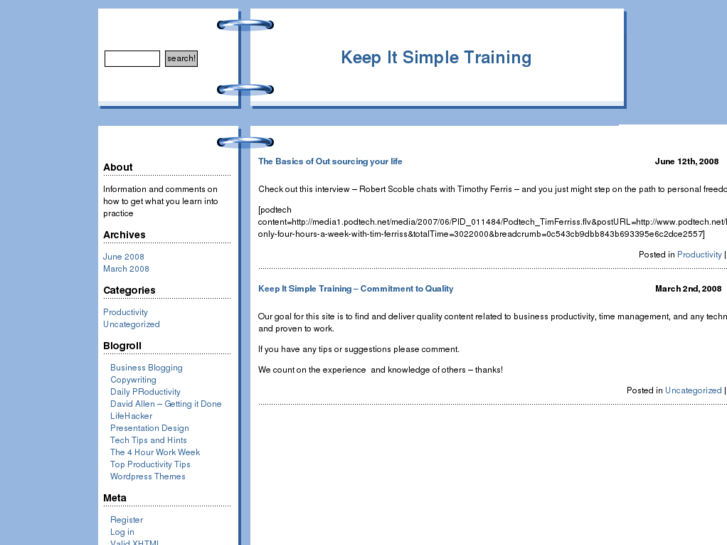 www.keepitsimpletraining.com
