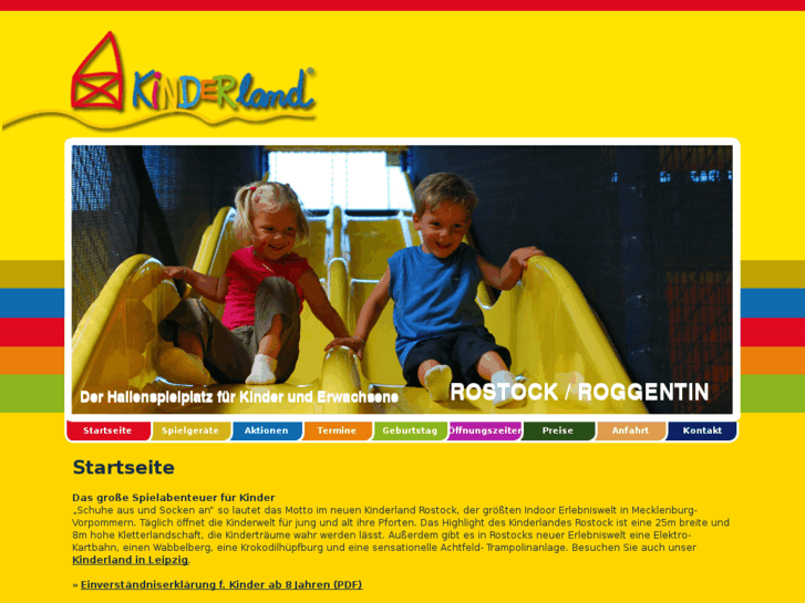 www.kinderland-rostock.de