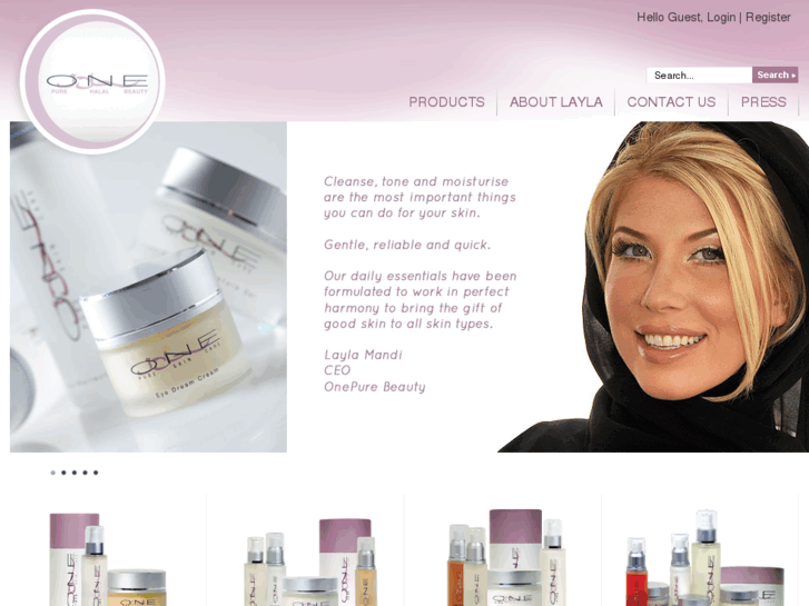 www.onepurebeauty.com