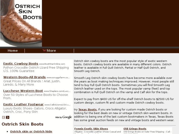 www.ostrichskinboots.com