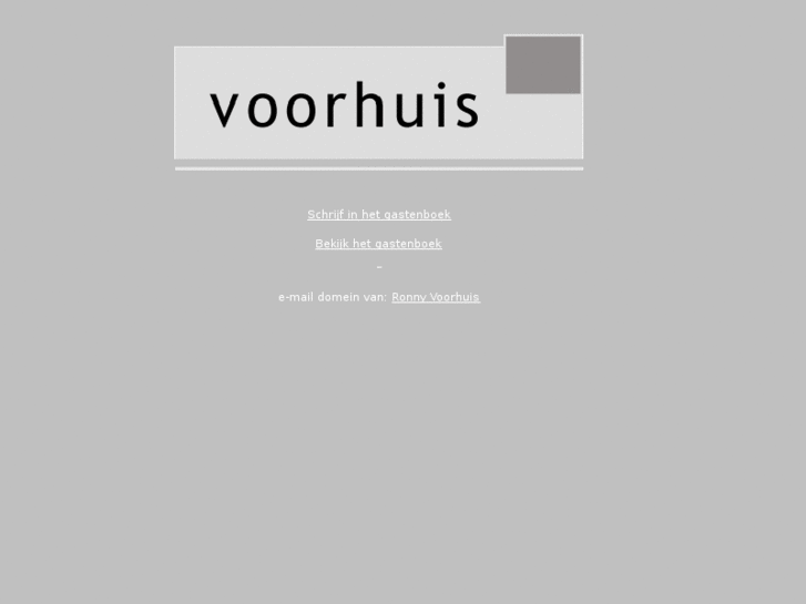 www.voorhuis.org