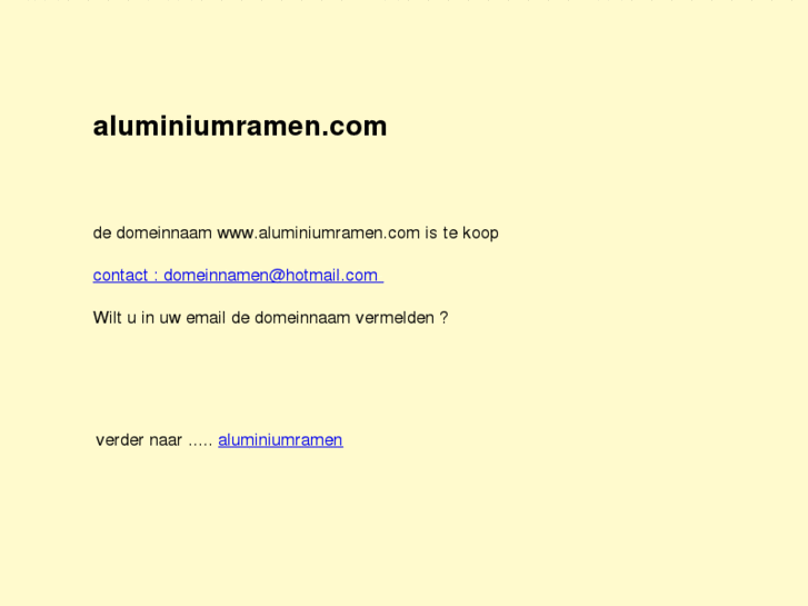 www.aluminiumramen.com